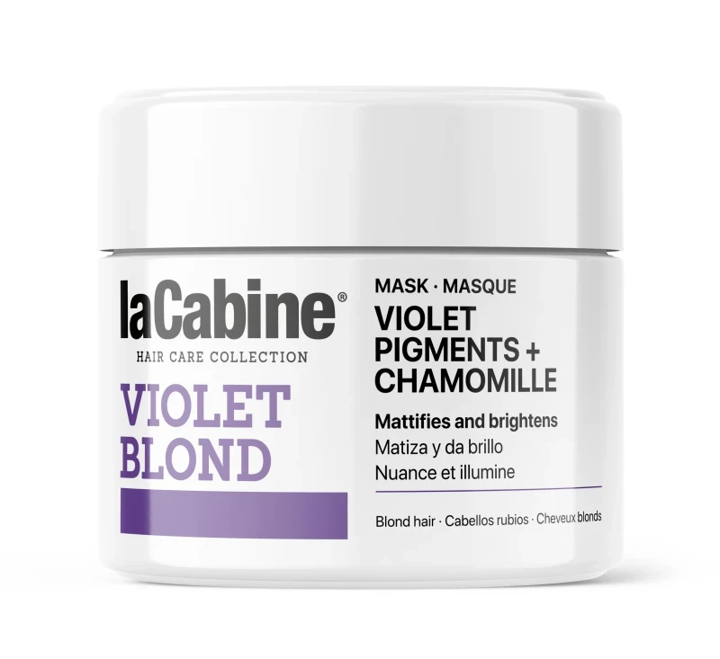photo-LaCabine Violet blond. Маска з фіолетовими пігментами для світлого волосся, 250 мл (термін до 05.2026)-0