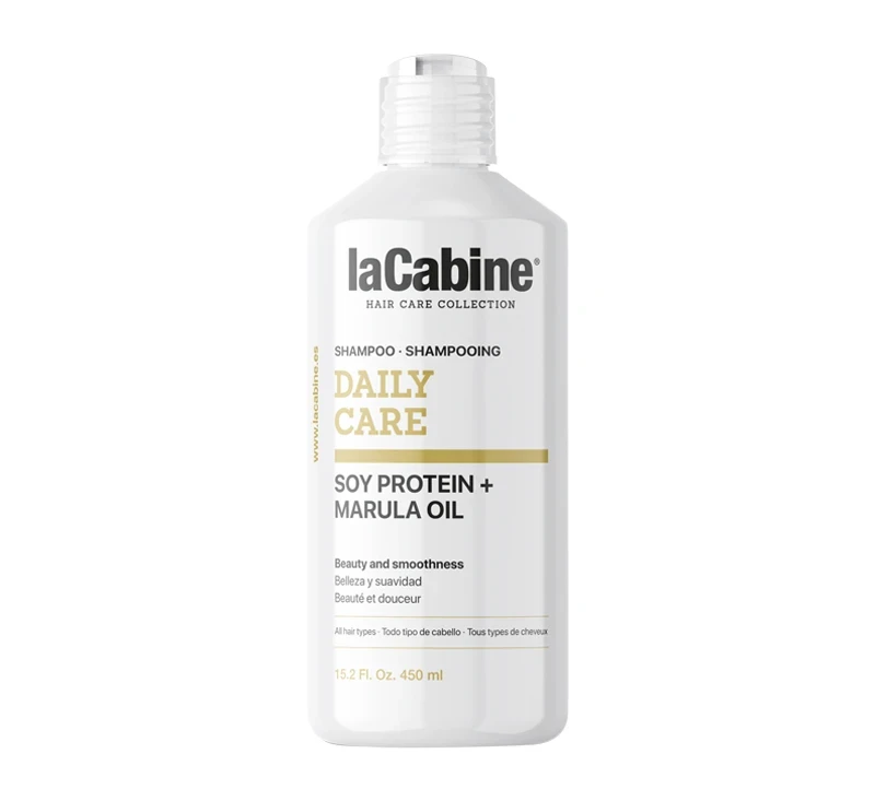 photo-LaCabine Daily care. Шампунь з протеїнами сої для комплексного догляду за всіма типами волосся, 450 мл (термін до 05.2026)-0