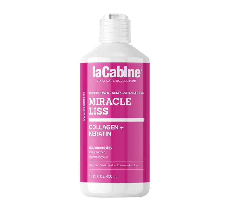 photo-LaCabine Miracle Liss. Кондиціонер з колагеном та кератином для неслухняного волосся, 450 мл-1