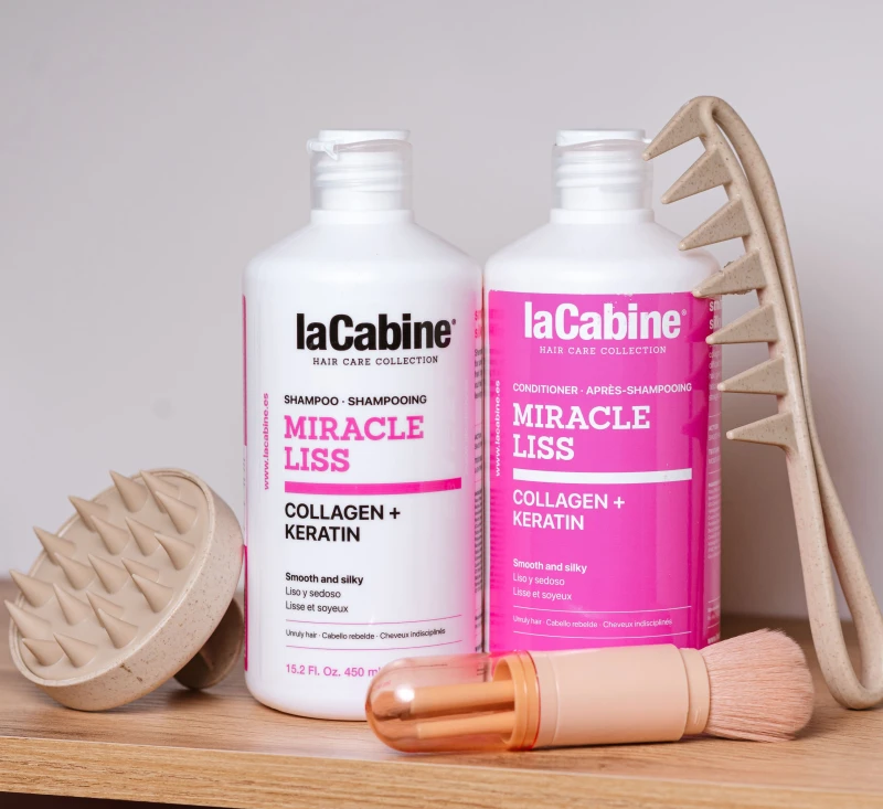 photo-LaCabine Miracle Liss. Кондиціонер з колагеном та кератином для неслухняного волосся, 450 мл-0