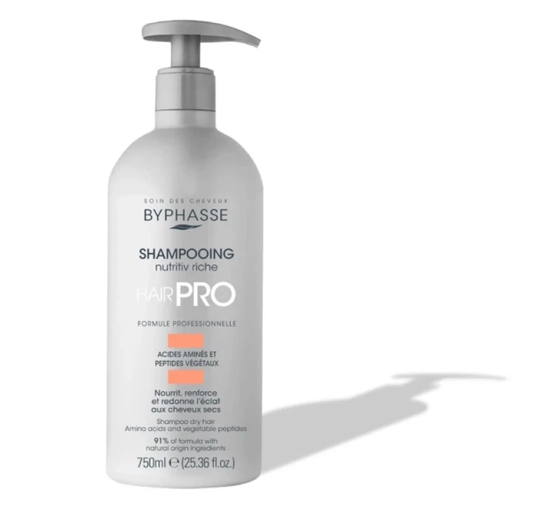 photo-Шампунь Byphasse HairPro Живлення та відновлення, 750мл, (Уцінка: термін до 06.2026)-0