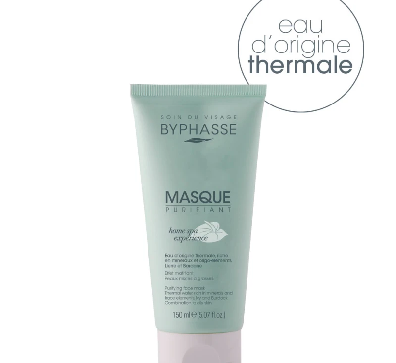 photo-Byphasse HOME SPA EXPERIENCE очищувальна маска для обличчя для комбінованої та масної шкіри. (Уцінка: Термін до 11.2026)-0